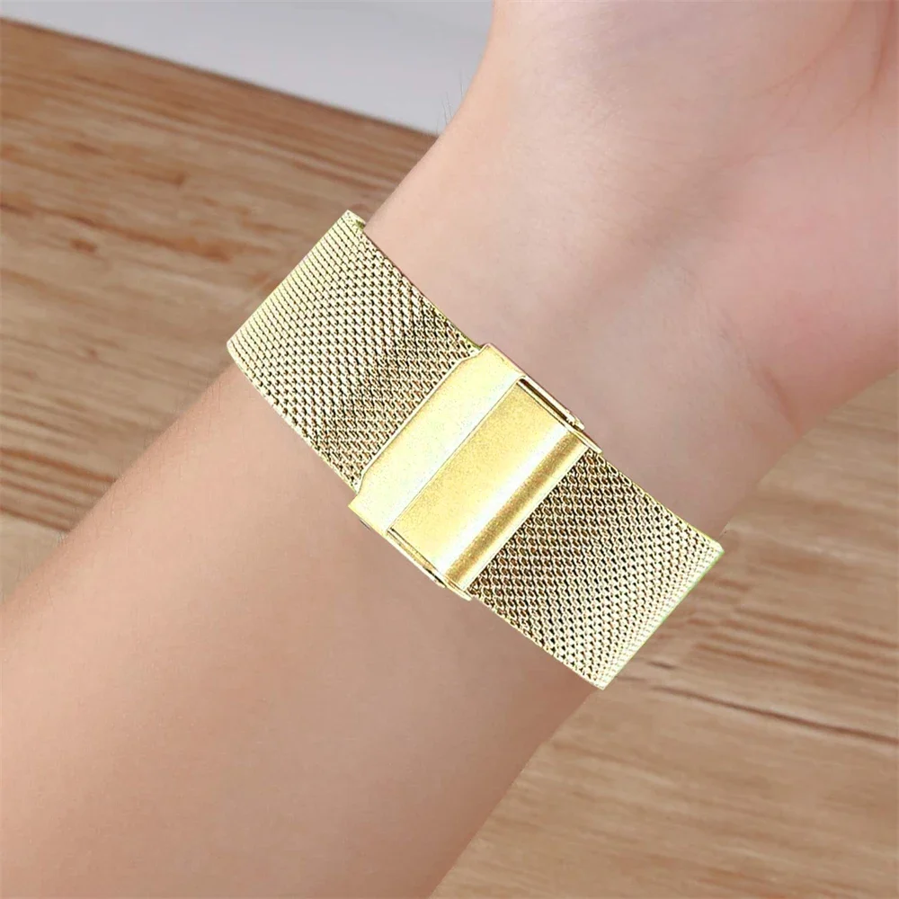 Cinturino in acciaio inossidabile per Garmin Forerunner 265 255 245 645 Misic Strap Venu 3 2 Plus Sq/Vivoactive 5 4 20mm 22mm Bracciale in metallo