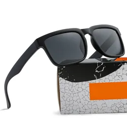 KEN BLOCK Sunglasses Men's Brand Designer Women Sun glasses Reflective Coating Square Spied For Men Rectangle Eyewear Oculos