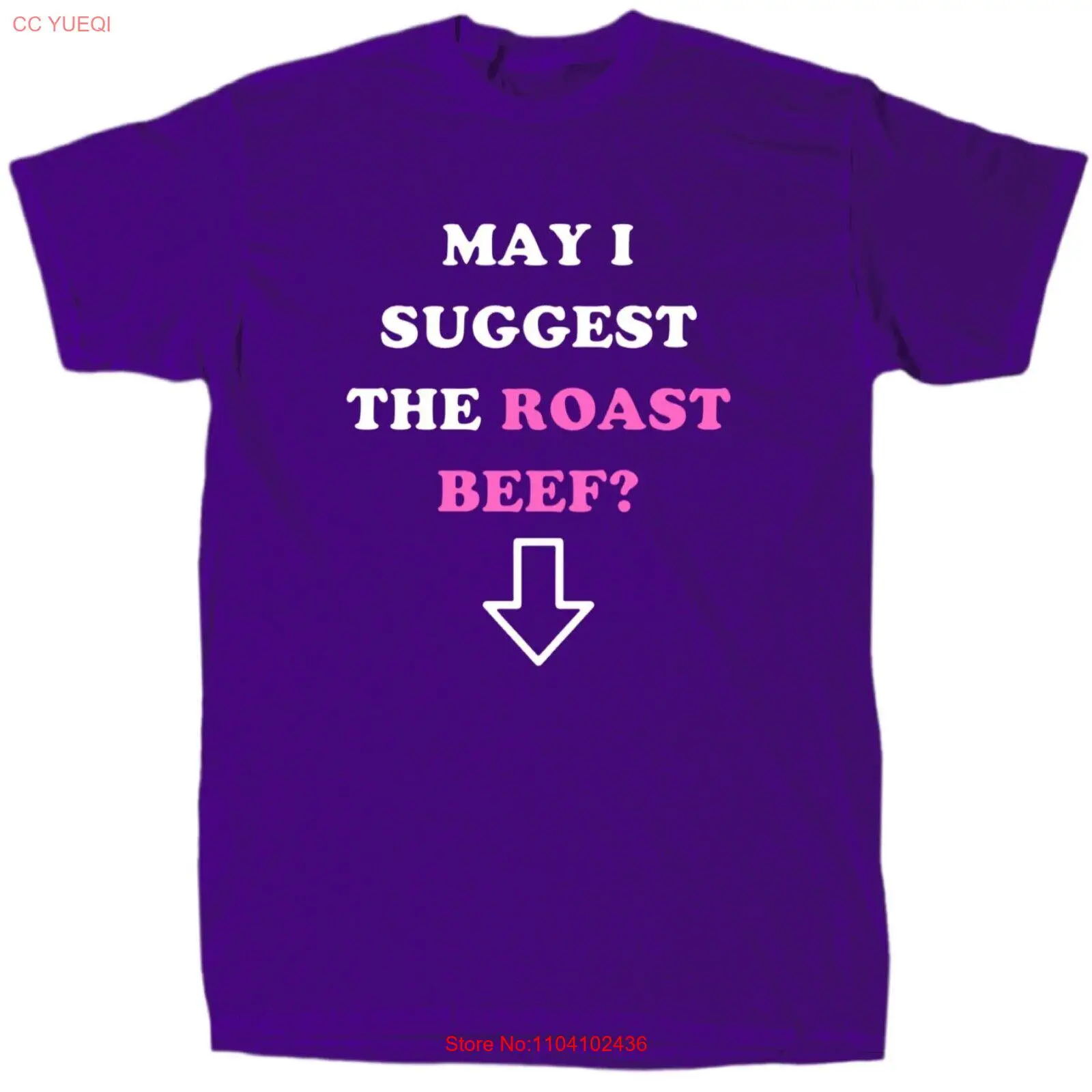¿Sucitarlo el ternera asada? Camiseta ofensiva divertida unisex - Algodón - Regalo