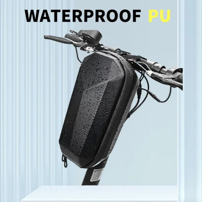 Elektroroller-Tasche, Aufbewahrungstasche für Elektrofahrräder, Lenkertasche für Roller, Aufbewahrungstasche mit großem Fassungsvermögen, wasserdichte Frontlenkertasche. – Detail 2
