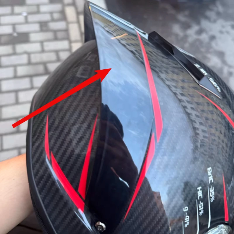 

Для AGV Pista GPR мотоциклетный шлем, модернизированный хвостовой шлем GPRR Corsa R, индивидуальный большой хвостовой спойлер, аксессуары для шлема