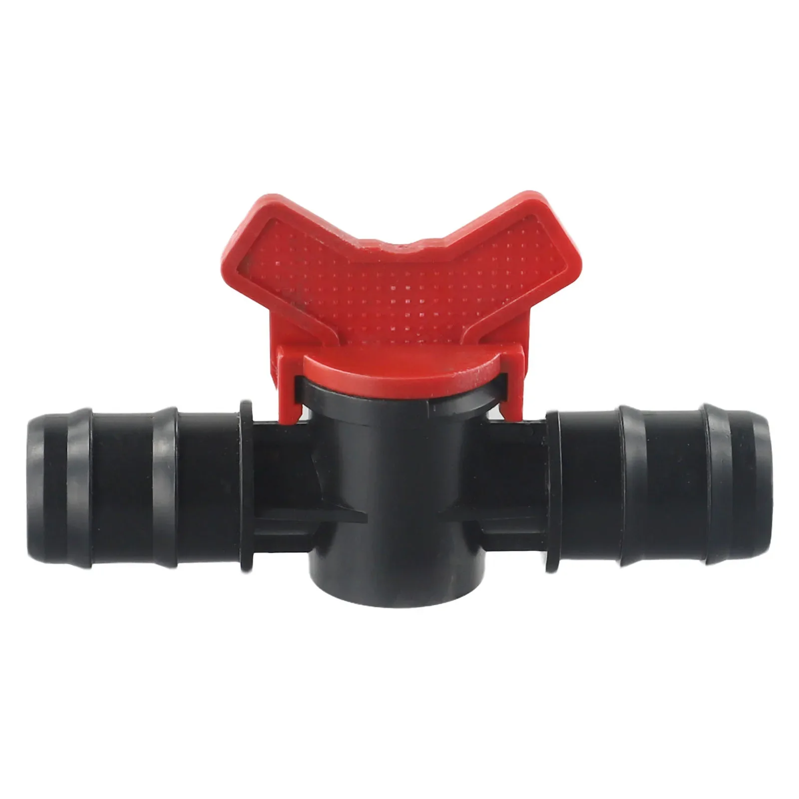 1pc PP Connector Plug Valve 16/20/25mm Shut-Off Valve Ball Valve Connector Plug PE Pipe PN4 Drip Hose Garden Tools Parts