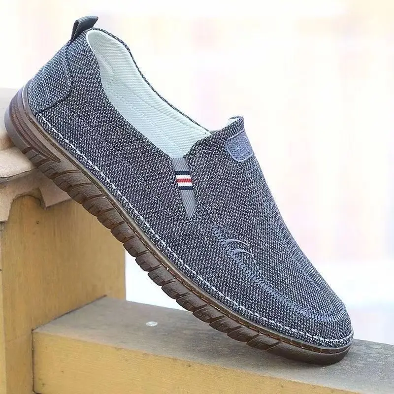 Sneakers Espadrilles Summer Man Shoe Lightweight Casual Shoes for Men Slip-on Size 45 Breathable Retro High Quality Fashion Sale