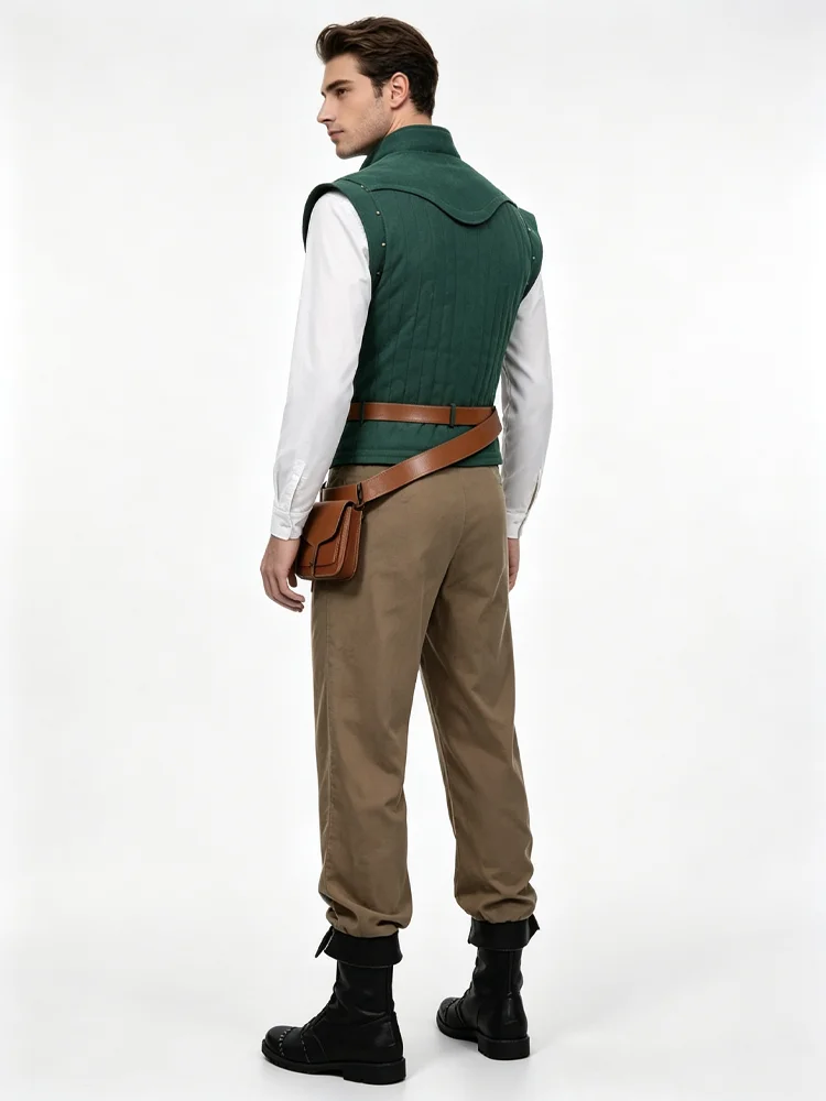 Kostum Cosplay Flynn Rider Rom - Anime Merchandise Men ulasan dan harga