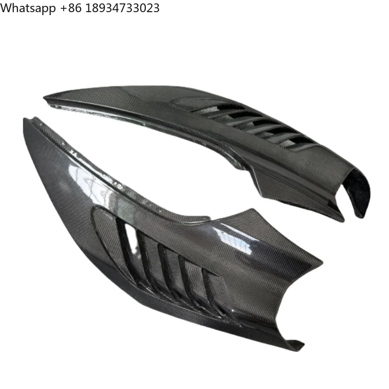 

Used for McLaren 720S Spider Upgrade V-style Fender Carbon Fiber Ventilation Grid Car Fender Body Kit