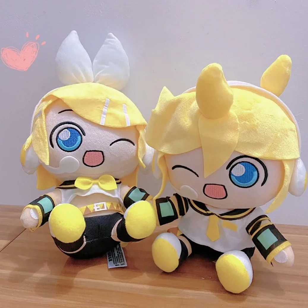 Hatsune Miku Plush Pillow Pull Handle Series Soft Anime Toys Fufu Kagamine Len Rin Megurine Luka Filled Dolls Children Cute Gift