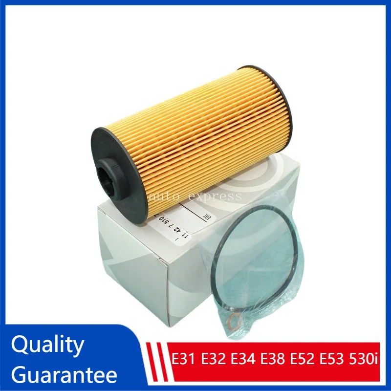 10PCS OE1427510717 Engine Oil Filters  E31 E32 E34 E38 E52 E53 530i V8 540 730 740 750 840ci X5 4.4i 4.6 Z8 Car Oil Filter Kit