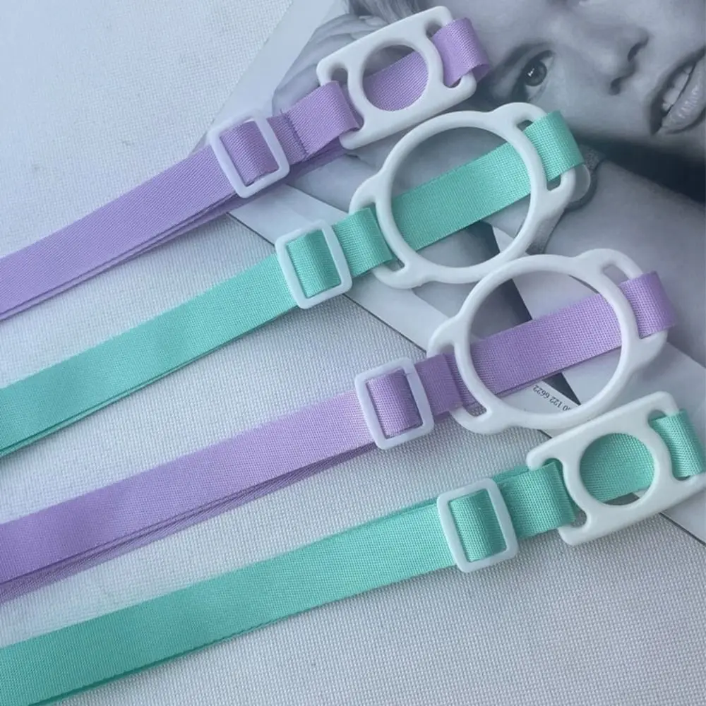 Adjustable Water Bottle Holder Strap DIY Cup Shoulder Strap Portable Kettle Strap with Elastic Buckle Lanyard