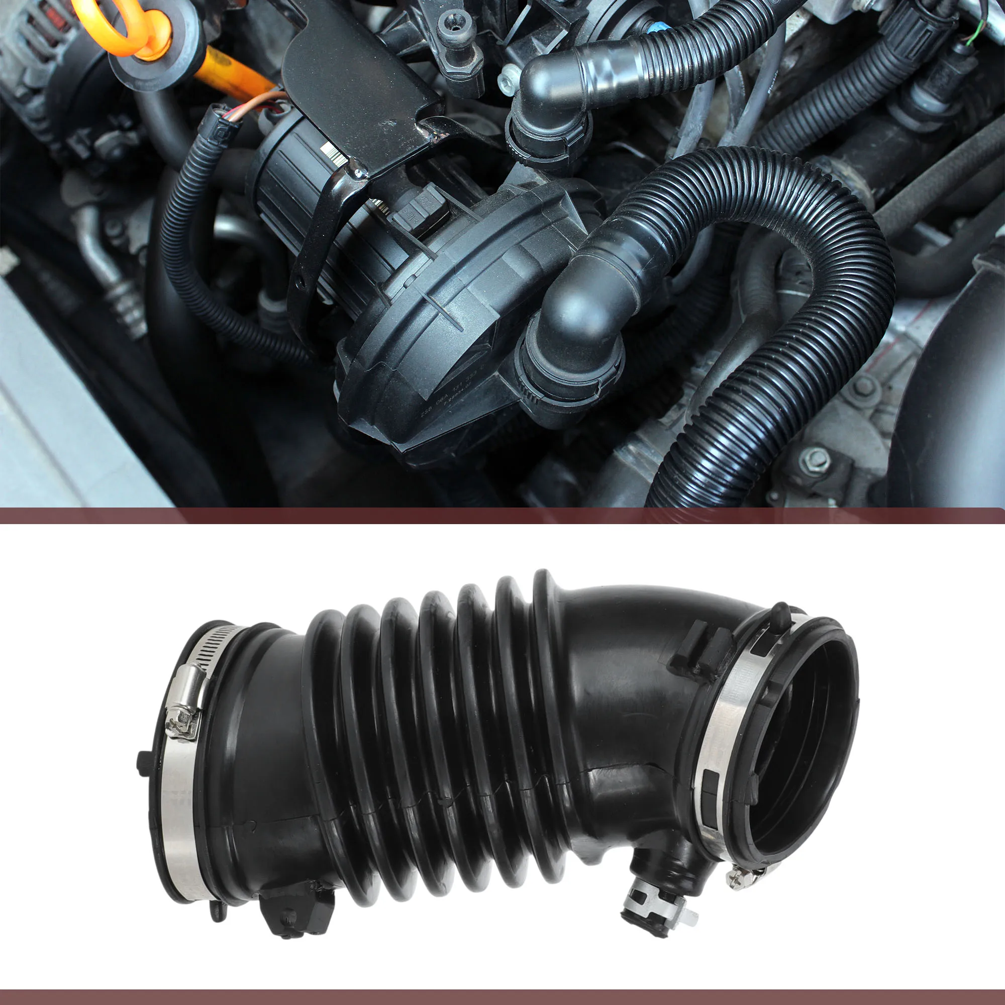 

X Autohaux Air Intake Hose No.17228-5J6-A10 for Honda Odyssey 2018-2024 for Acura MDX 2016