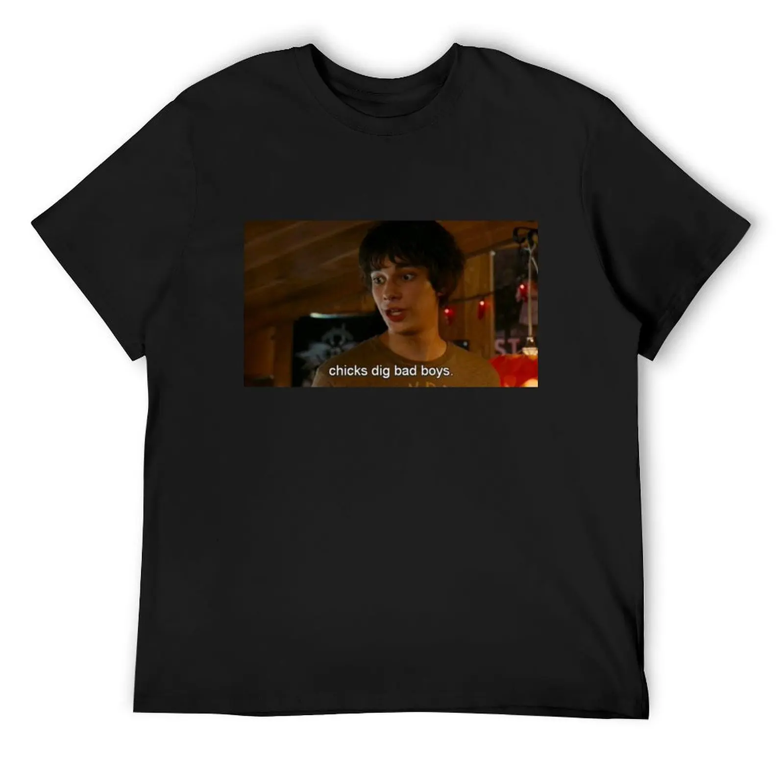 rodrick heffley the bad boy T-Shirt custom t shirt graphic t shirts anime summer tops Men's cotton t-shirt