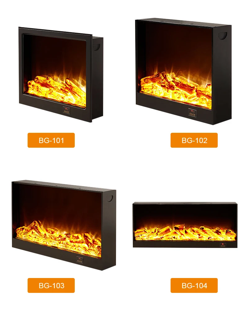 Electric Wall Mounted Flame Decoration Fireplace Electronic Fireplace