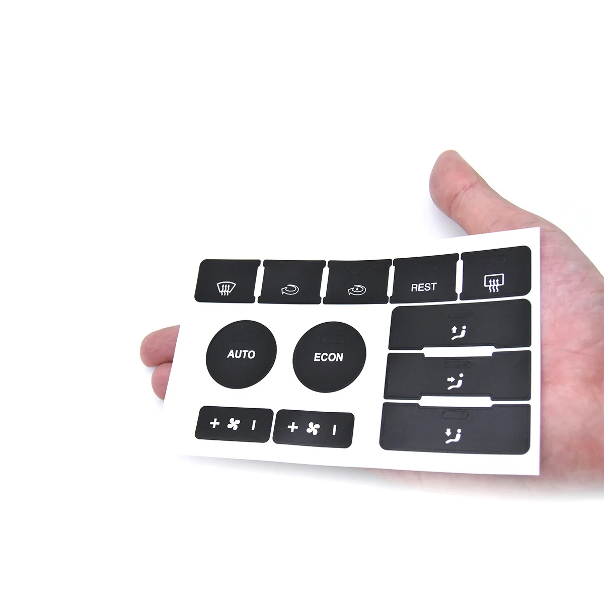 Автомобильный кондиционер, кнопка климат-контроля, ремонтные наклейки, наклейки для автомобиля, наклейки для VW, Volkswagen Touareg 2004-2009 Автомобильный кондиционер, кнопка климат-контроля, ремонтные наклейки, наклейки для автомобиля, наклейки для VW, Volkswagen Touareg 2004-2009