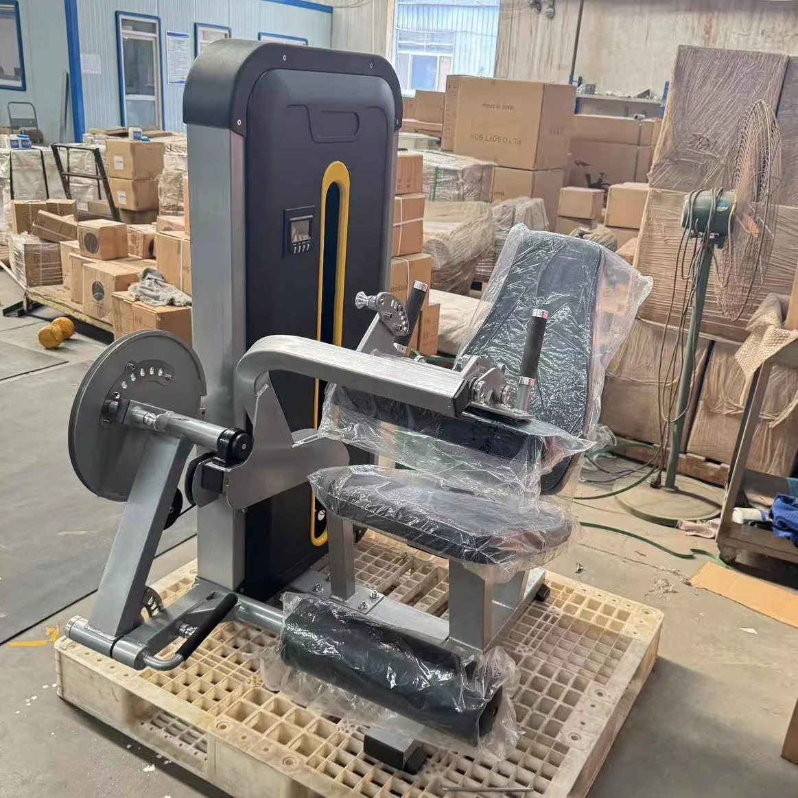 

ZM027 Seated Leg Curl / Extension Pin Load Machine Economical and Durable Commercial Fitness Gym Equipment