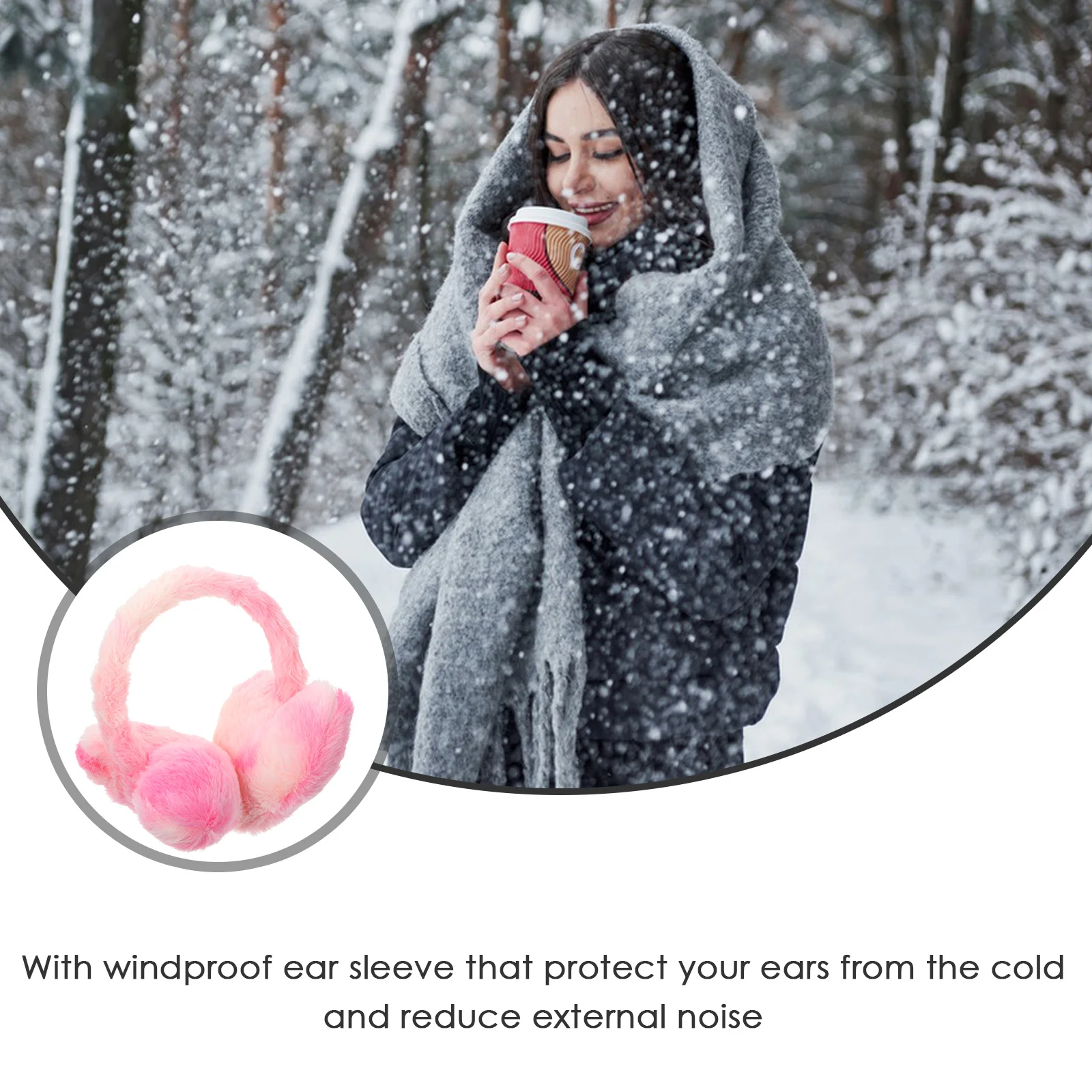 Love Winter Accessoires Outdoor Warmer Warmers Tab Pluche Ski Weerhoezen Skiën