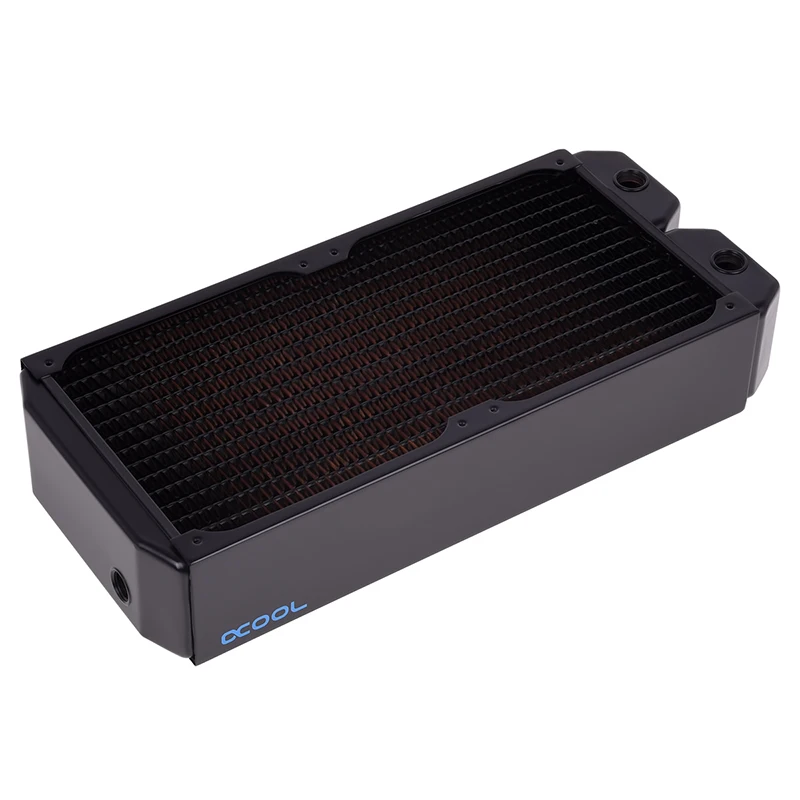 Alphacool-NexXxoS UT60 완전 구리 280MM 두께 라디에이터, 324x144x60MM,G1/4 ", 컴퓨터 수냉 루프 빌드 열교환 기