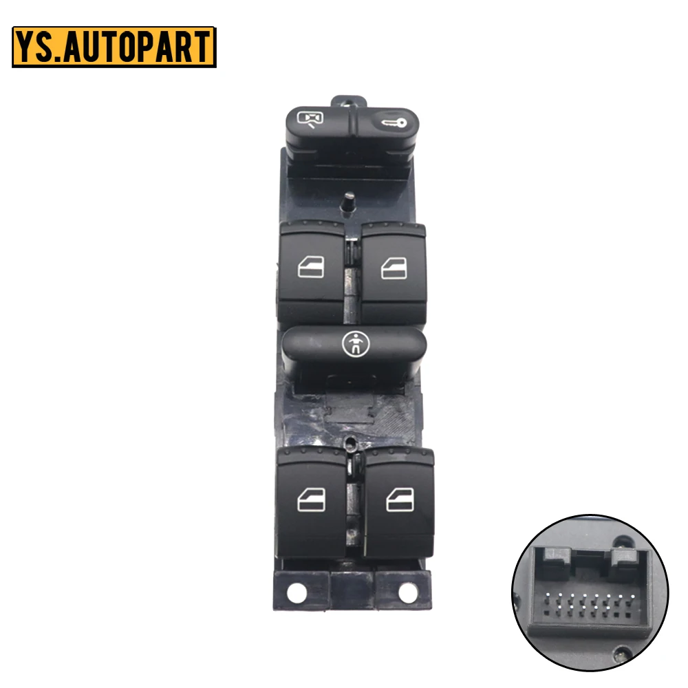 7M6959857 Car Electric Master Power Window Control Switch Button Lifter For Volkswagen Sharan Ford Galaxy Seat Alhambra 1995-10