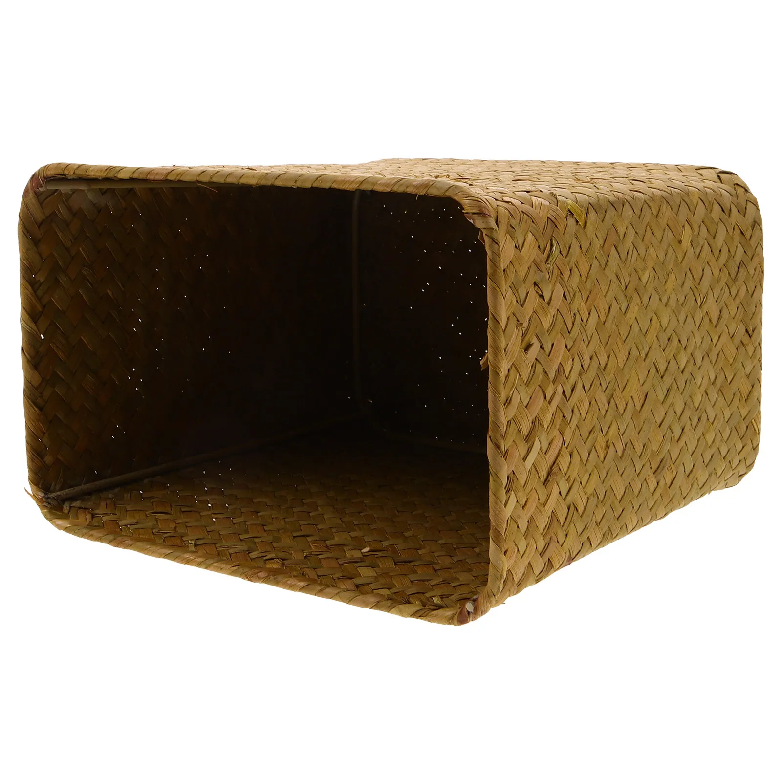 

Straw Woven Basket Storage Organizer Small Basket For Office Home Bedroom Study Portable Sundries Organizer Baskets