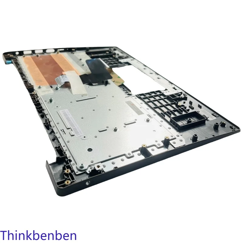 FR French Platinum Grey Keyboard Upper Case Palmrest Shell Cover For Lenovo Ideapad Slim 1 14 14AST 05 5CB0W43930