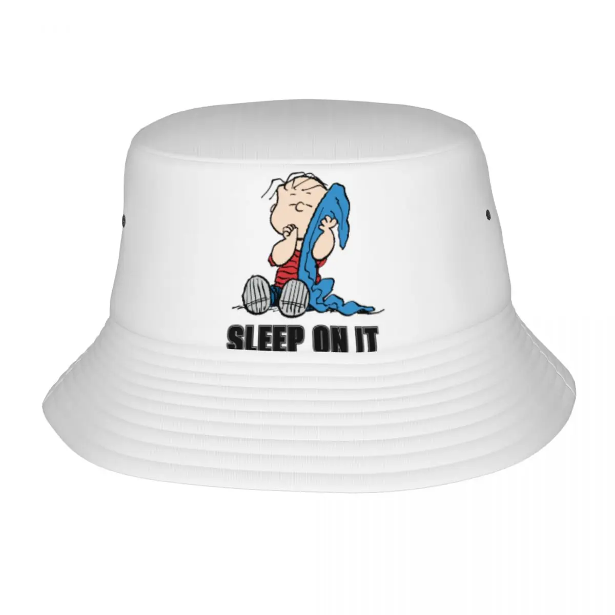 

Панама Snoopy Peanuts Linus & Vocation Getaway Головные уборы для рыбалки на открытом воздухе Рыбацкая шляпа Сессионные шапки Идея подарка на день рождения