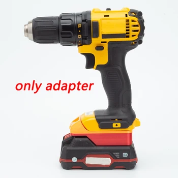 Adapter do konwersji akumulatora dla zespołu Lidl Parkside X20V Li-ion na narzędzia akumulatorowe Dewalt 18 V (nie obejmuje narzędzi i akumulatora)