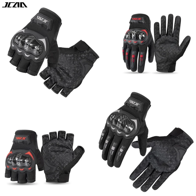Full-finger/Half-finger Newest Summer Breathable Motorcycle Gloves Touch Screen Racing Cycling Riding Luvas Motocross Gloves
