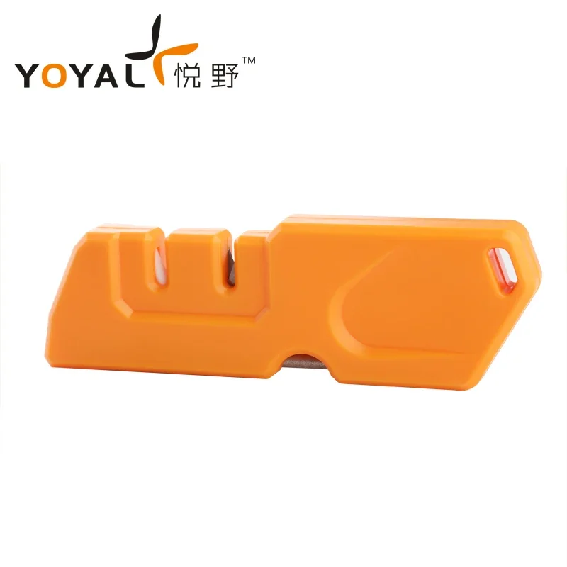 Portable Knife Sharpeners Stainless Steel Folding Knife Sharpening for Outdoor Pocket Knives Equipment Yoyal TY1055