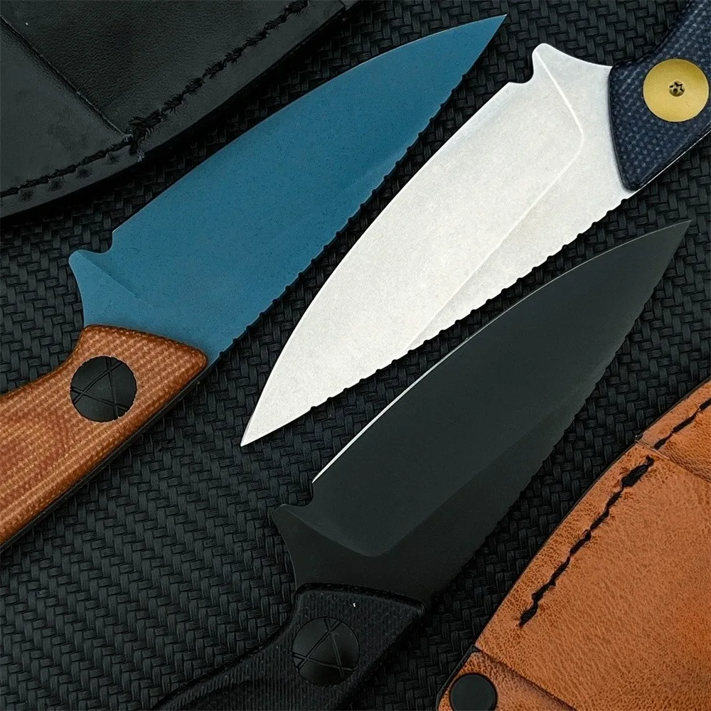 

Тактический нож EDC для охоты с фиксированным клинком D2, рукоять G10, с ножнами, высококачественный инструмент для активного отдыха, туризма и выживания