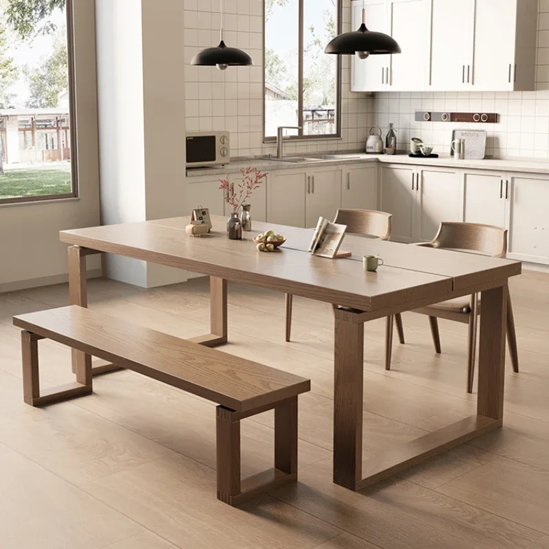 

Mini Table Design Dining Wooden Chairs Liftable Extended Bar Stool Side Tables Large Top Restaurant Mesa Home Breakfast YN50DT