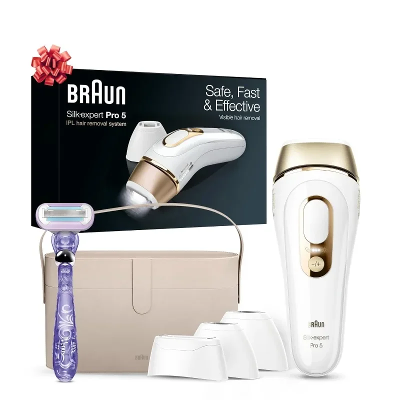 Braun IPL Silk·Expert Pro 5 PL5347 Latest Generation IPL, Holiday Gifts for Women and Men, Hair Removal System