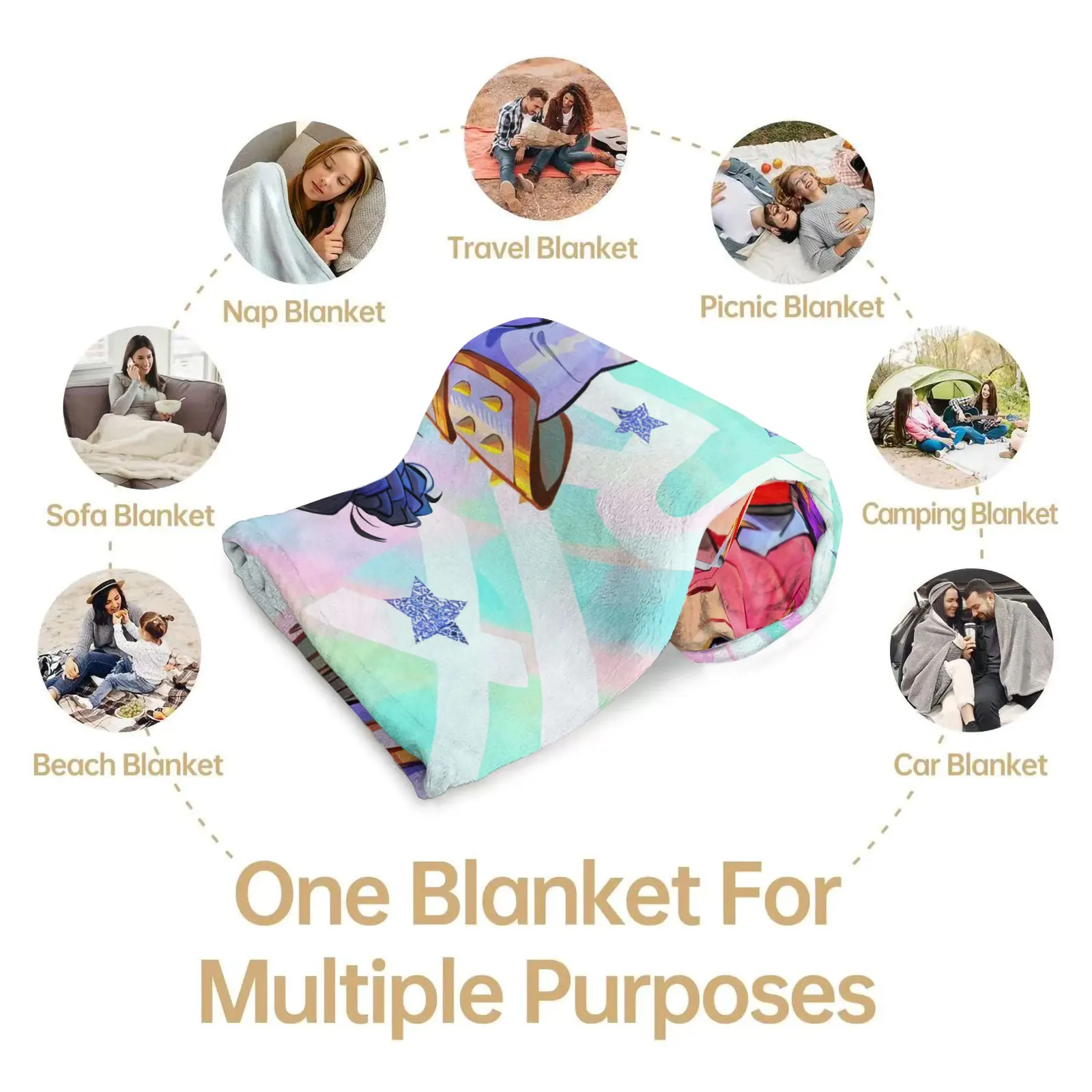 K البوب شيطان الصيادين بطانية الفانيلا بطانية الساخن أنيمي مروحة هدية دافئة للمنزل غطاء أريكة التخييم السفر بطانية متعددة الوظائف #6