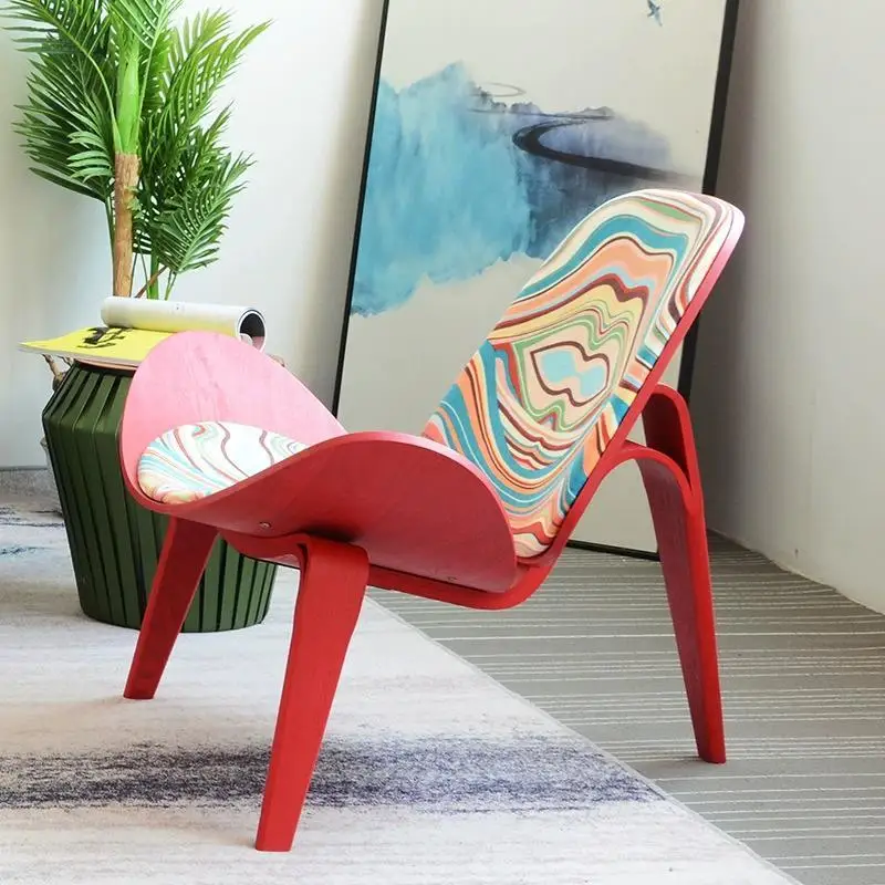 

Italian simple single leisure chair