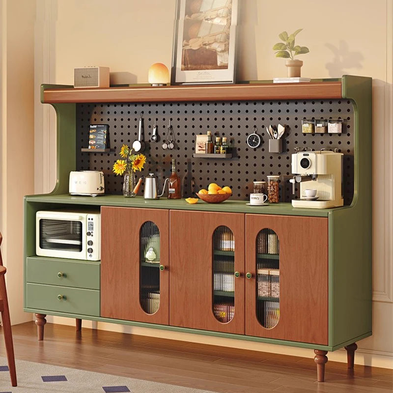 

French Vintage Living Room Cabinets Chic Elegant Wooden Premium Living Room Cabinets Storage Rich Meuble Furniture Home