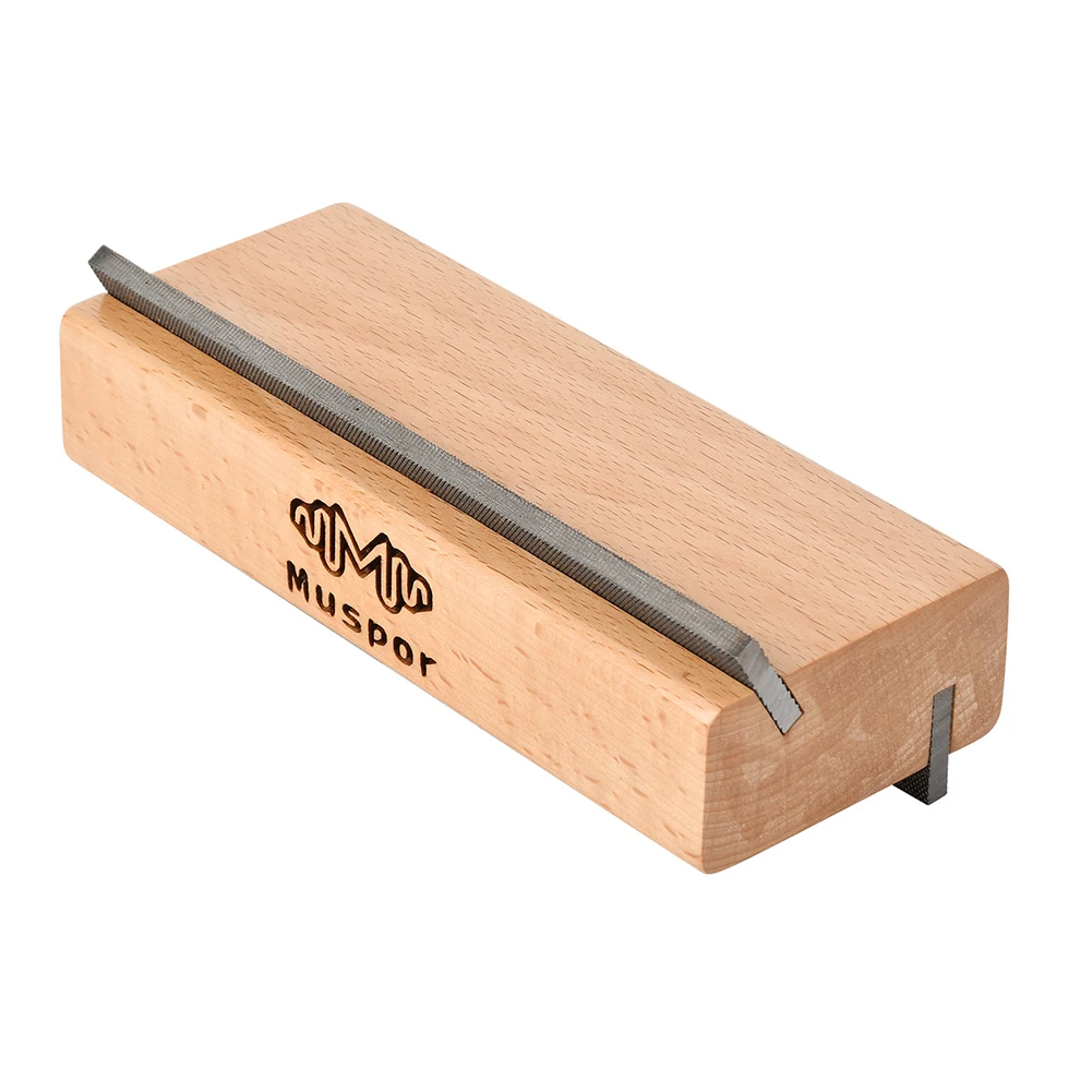 

2 in 1 Guitar Fret Crowning End Bevel-Flush Files Tool 90 Degree Angled Fine Fret File Pro Guitarra Luthier Tool