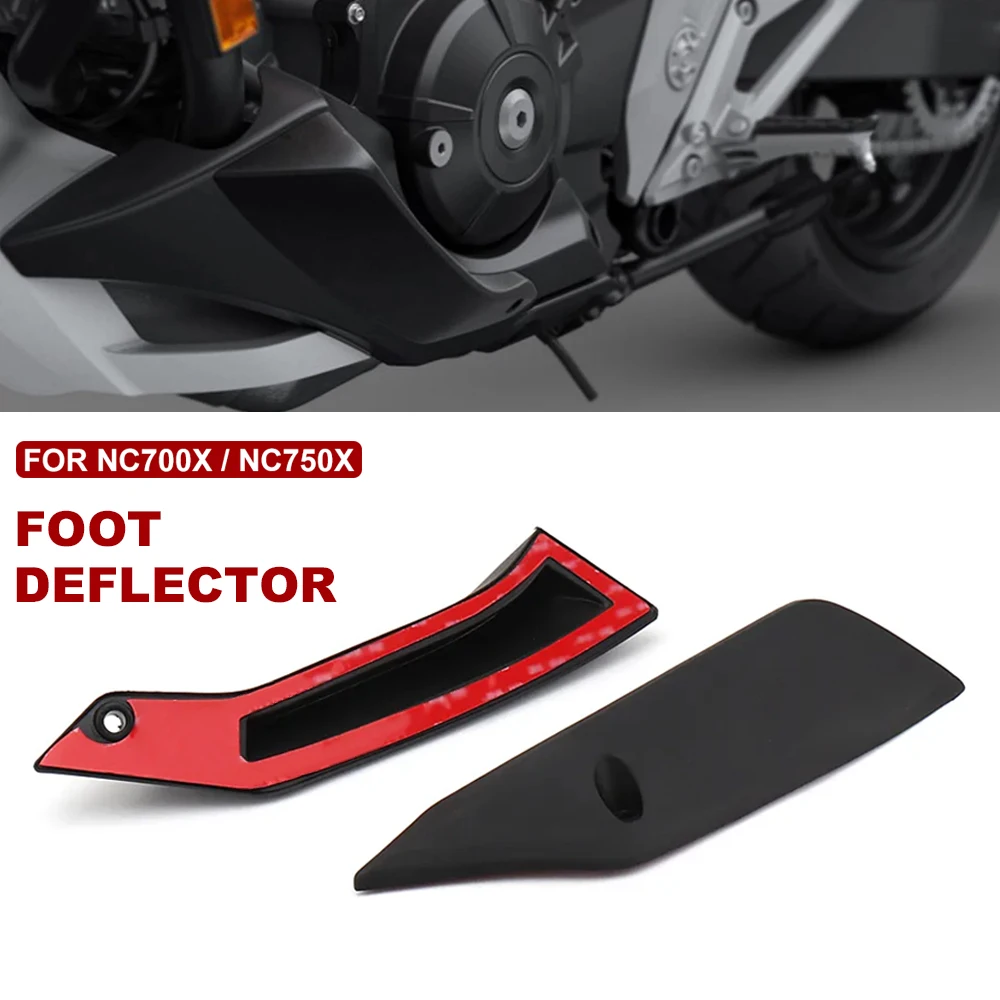 

New Motorcycle Accessories Foot Deflectors Low Wind Deflector Kit For Honda NC750X NC700X NC 700X 2012 2013