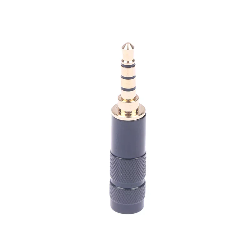 Accesorio para Teléfono, Conector de Audio Estéreo TRS Macho a TRRS Hembra de 3.5mm, Chapado en Oro, Adaptador Micro de 3 Polos y 4 Conectores