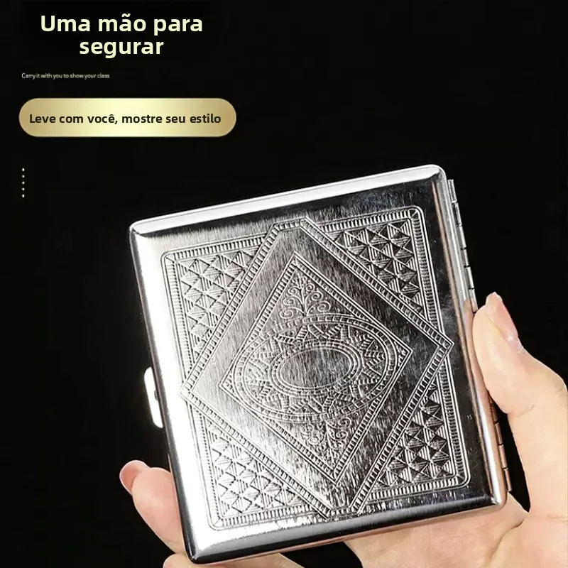 portasigarette-in-metallo-ultra-sottile-portatile-creativo-con-coperchio-a-scatto-resistente-alla-pressione-clip-in-ferro-custodia-di-grande-capacita