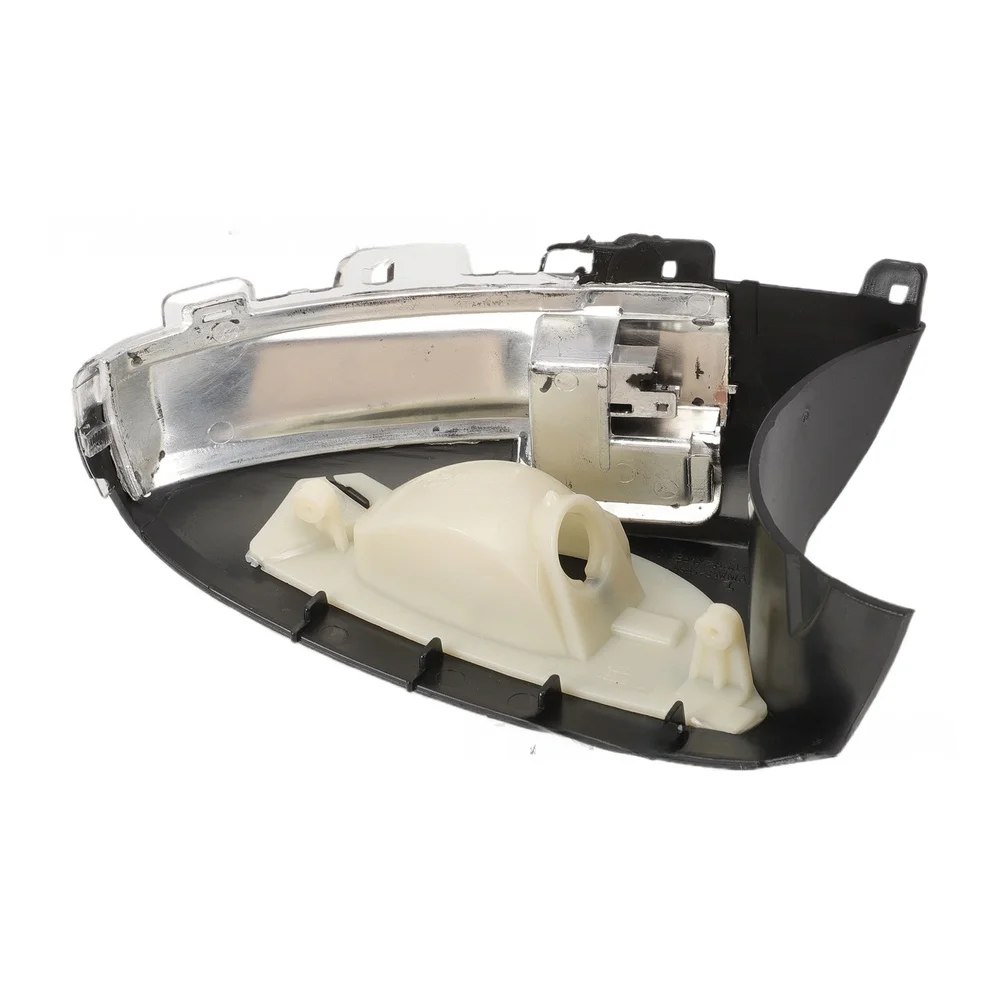 Black ABS Wing Mirror Indicator for For Tiguan Left Side For 2009-2017 Including Wolfsburg Edition and Limited Trim