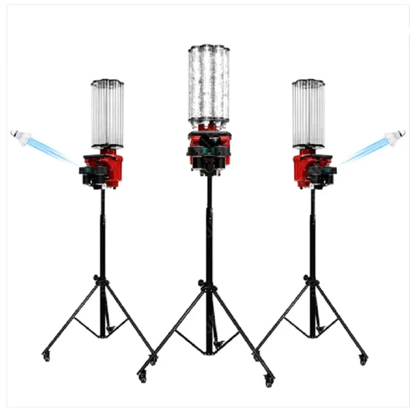 

SS-B3 Badminton Ball Machine-Adjustable & Portable 200-Shuttle Capacity AI Voice Control