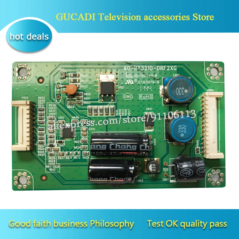 For L32E5300D L32E5300A 32F2300 Constant current board 40-RT3210-DRF2XG 40-RT3210-DRE2XG good working