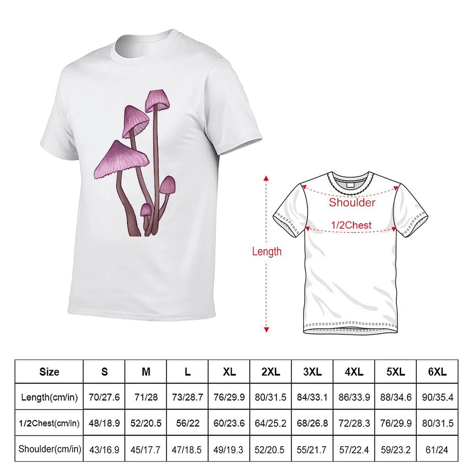 Mycena haematopsis T-Shirt t shirt man plain funny t shirts dark humor T-Shirt