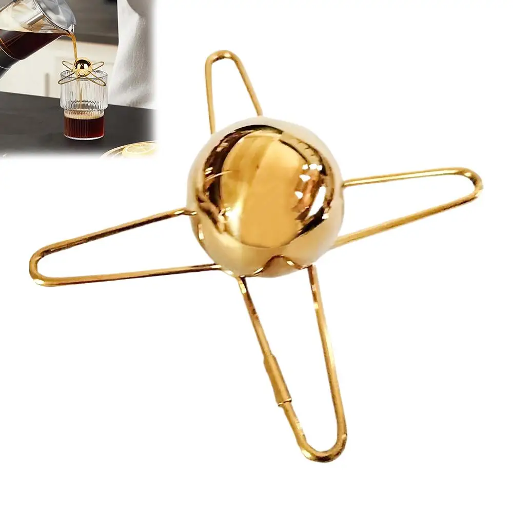 

Frozen Ball For Espresso Coffee Reusable Cooling Coffee Tool Stainless Steel Ice Balls Cooling Coffee Flavor Enhancer Gadgets