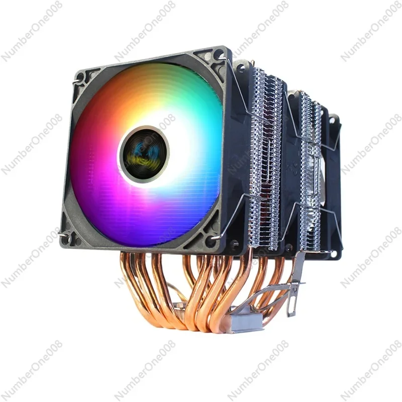 6 Heatpipes CPU-Kühler - Leiser PWM-Lüfter für LGA1150/1151/1155 & AMD AM4/FM2 Desktop-PC