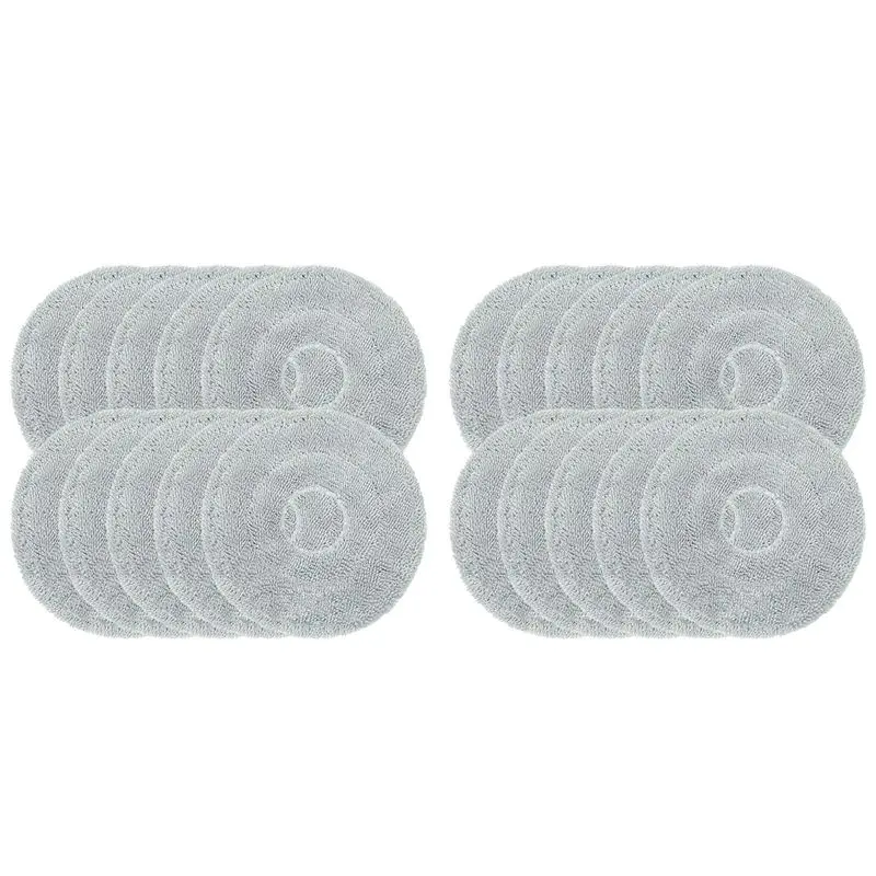 A23F-20X Replacement Mop Cloth Set For JONR P20 Pro Vacuum Cleaner, Efficient Microfiber Cleaning Pads Accessories