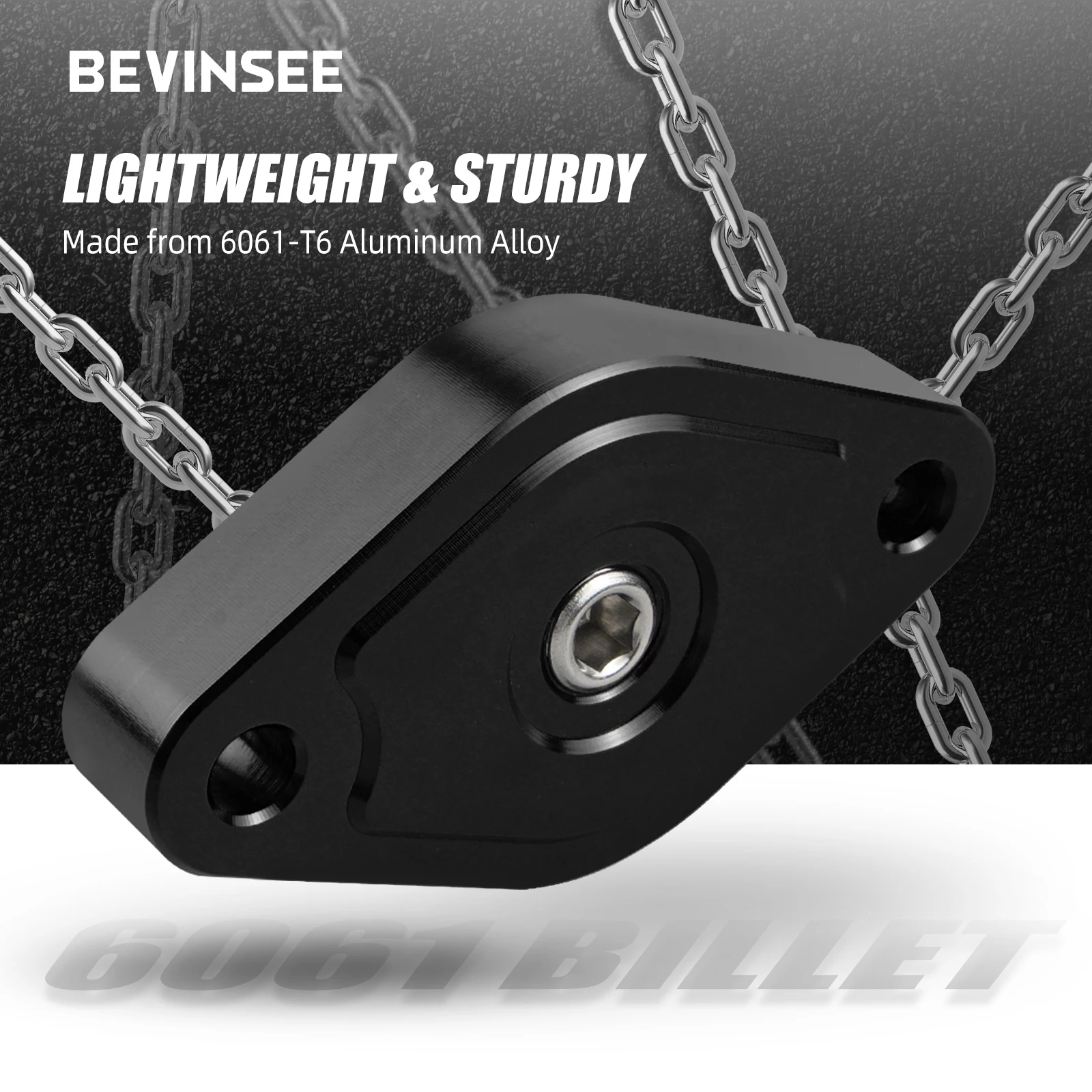 مجموعة أدوات رمز الصوت من الألومنيوم من BEVINSEE لسيارة Ford Focus Mk3 2.0 ST Turbo Ecoboost 2013-2018، ملحقات السيارة