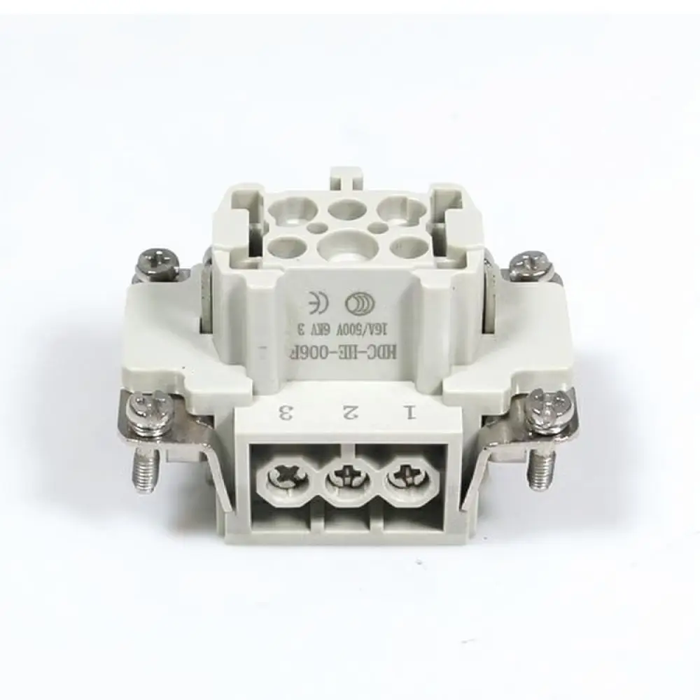 Industrial Heavy Duty Connector Kit Rectangular Electrical Plug Socket For Kono Hot Runner Machinery Automation Equipment