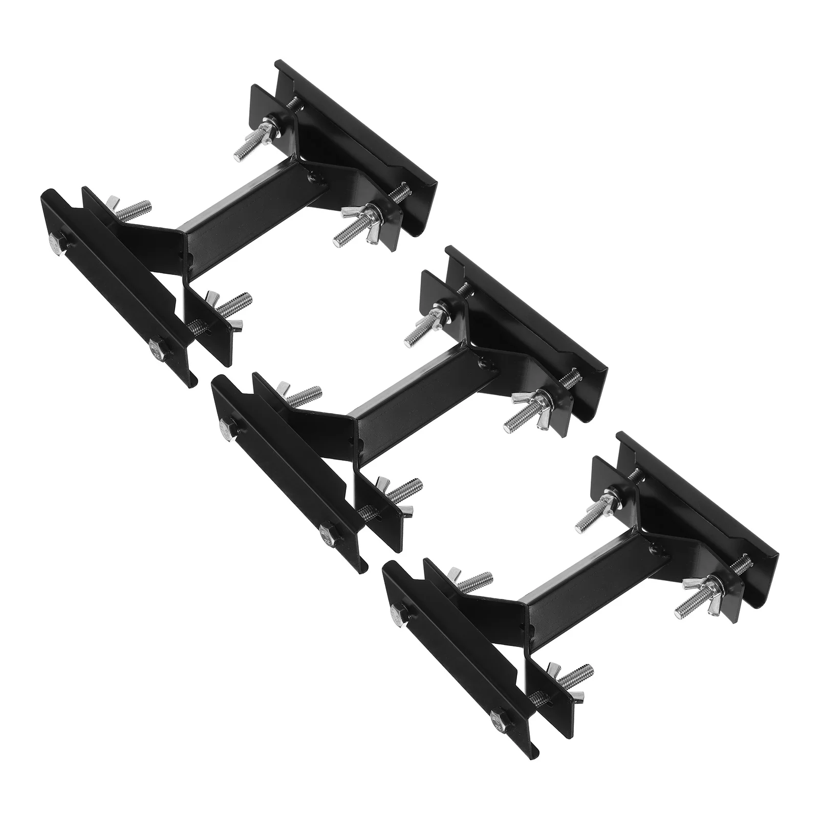 

3pcs Outdoor Umbrella Clamp Holder Adjustable For Patio Balcony Deck Garden Stroller Cycling Flag Car Table Chair