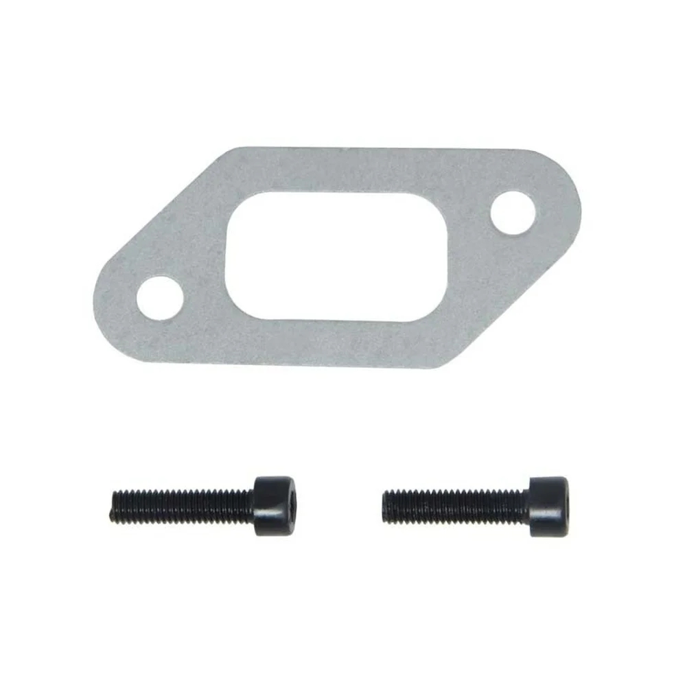 357XP 359 355 For chainsaw Muffler Replacement For exhaust Component with Gasket Screws 8x8x8cm 300g Black Silver Compatible Fit