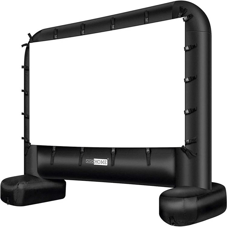 2026Commercial PVC Backyard Party Rentals Projection Screen Outdoor Movie Screen Foldable Projector Screen Inflatablepromote sal