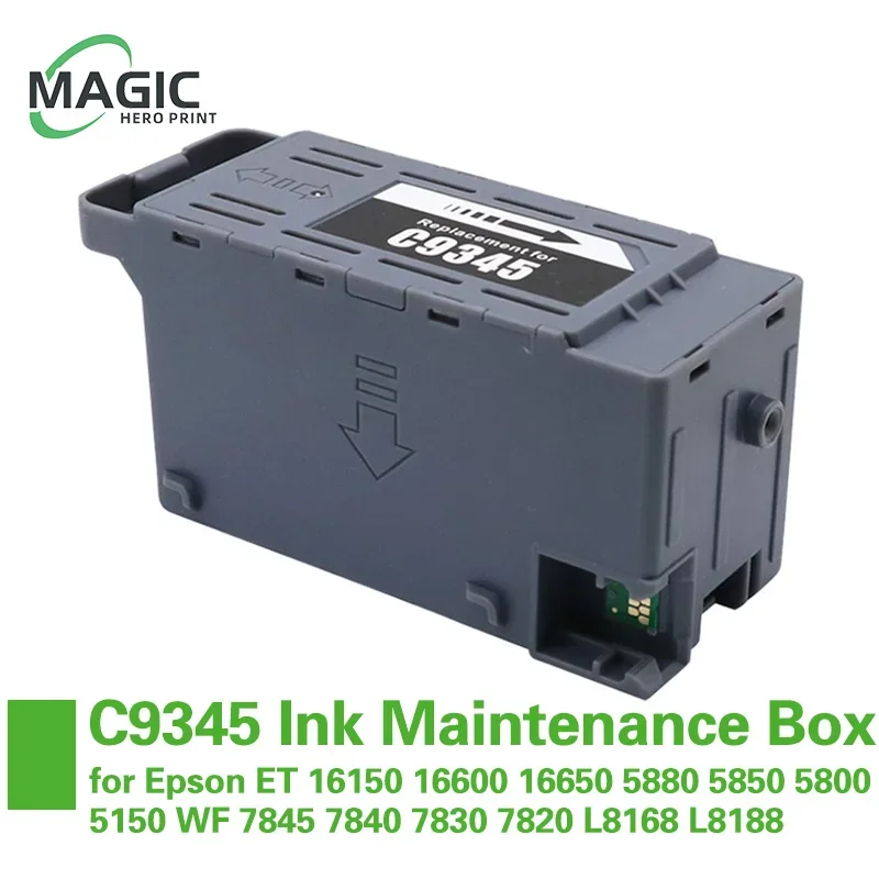 Magic Hero C9345 C12C934591 Maintenance Box for Epson 16150 16600 16650 5880 5850 5800 5150 WF 7845 7840 7830 7820 L8168 L8188