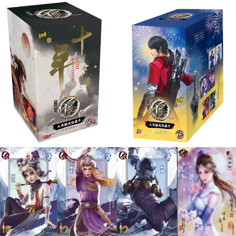 set-di-carte-collezionabili-rare-kayou-hua-jiang-hu-bu-liang-ren-vol2-sparkling-fate-cards